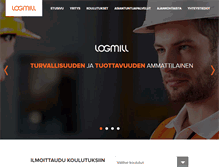 Tablet Screenshot of logmill.fi